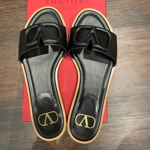 Black Valentino Sandals size 36